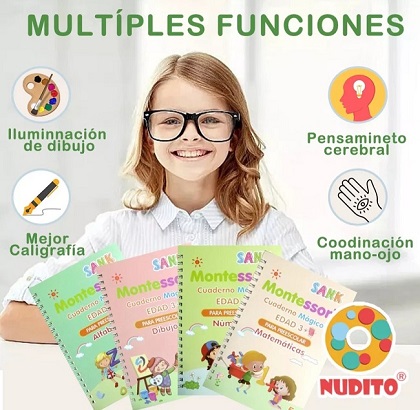 Miniatura 8 de LIBROS DE APRENDIZAJE MONTESORI X4 UND